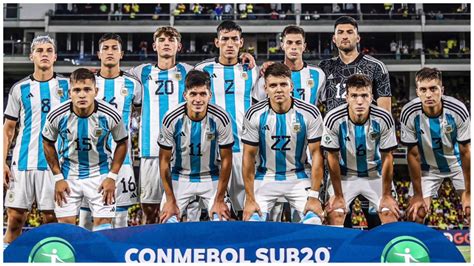 sub 20 argentina jugadores